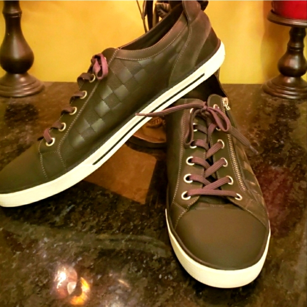 Mens Brown Damier Louis Vuitton